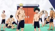 Scenes from My Hero Academia filler episode 39 (Image via Bones)